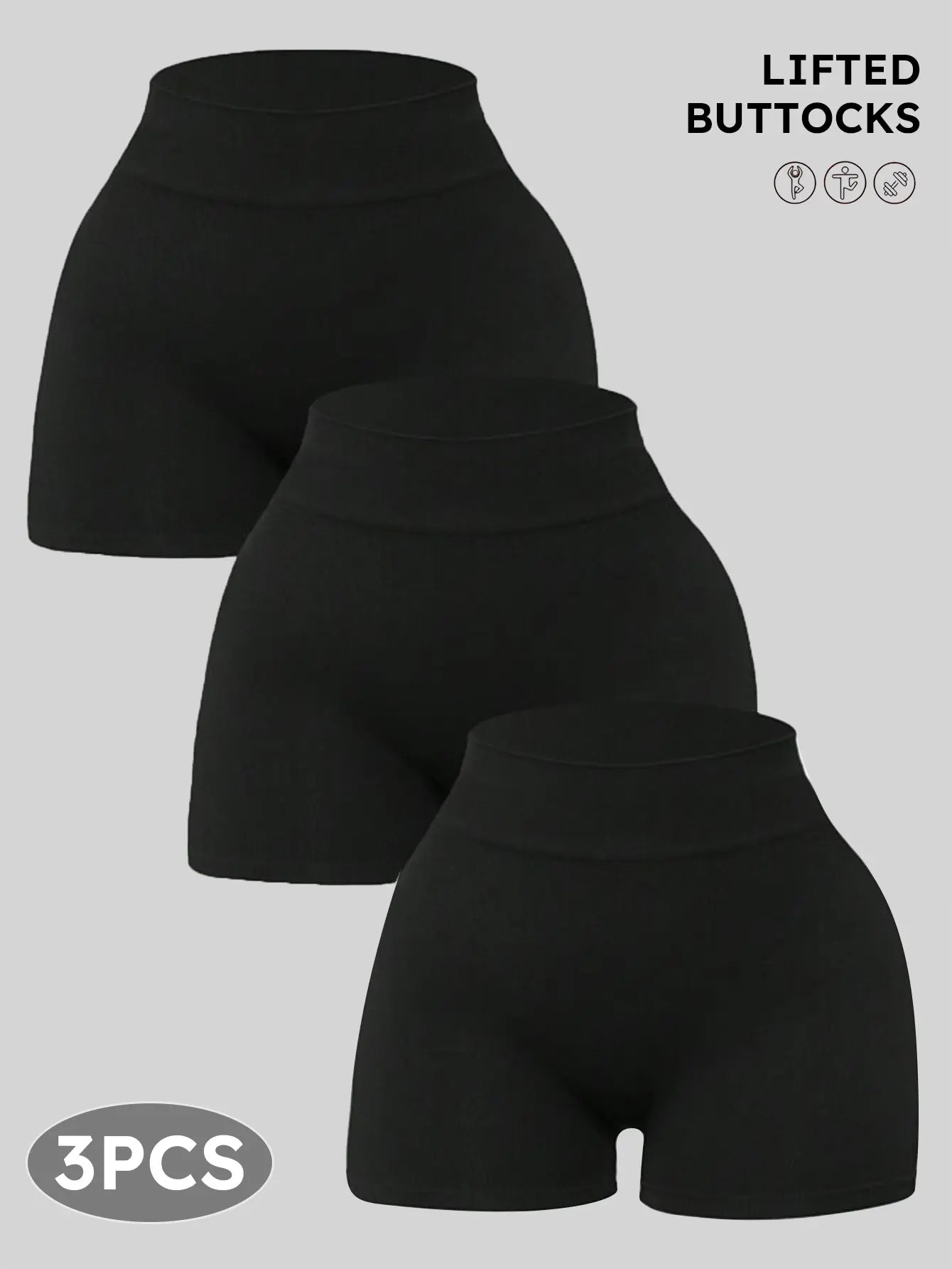 YMZFIT Women's Breathable Stretch Yoga Shorts - Perfect Activewear for Yoga, Running, and Everyday Comfort