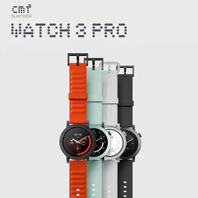 CMF by NOTHING Watch 3 Pro - AI Smartwatch with Bluetooth Calling, Heart Rate & Sleep Monitoring, GPS, 130+ Sport Modes, IP68 Waterproof for Men & Women