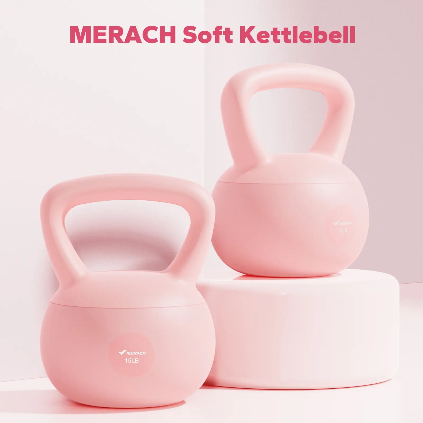 Merach Soft Kettlebell with Handle for Weightlifting Conditioning Strength and Core Training, Weightlifting Kettlebell for Home Gym, Fitness Equipment Summervibes