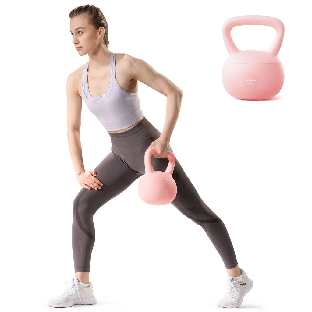 Merach Soft Kettlebell with Handle for Weightlifting Conditioning Strength and Core Training, Weightlifting Kettlebell for Home Gym, Fitness Equipment Summervibes